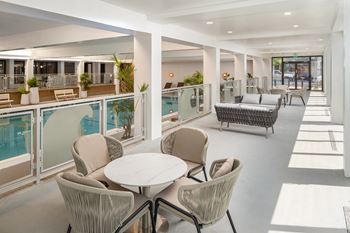 Resort style indoor pool